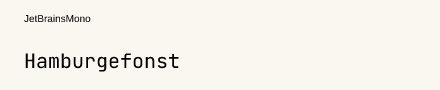 JetBrainsMono