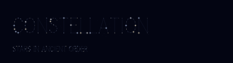 /Constellation specimen