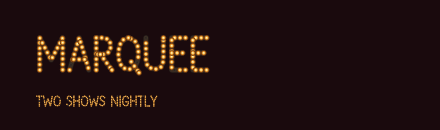 /Marquee specimen
